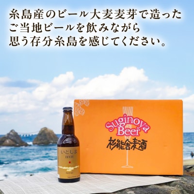 【全12回定期便】いとしまBEER (ペールエール) 330ml×10本 糸島市 [AUA058]