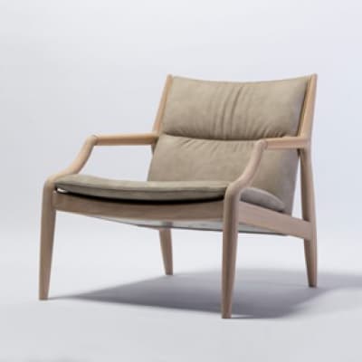 【Ritzwell】CONSTANTINO EASY CHAIR レザー [AYG078]