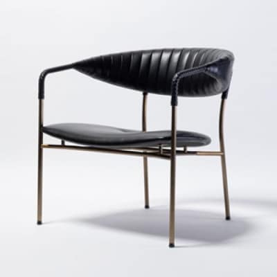 【Ritzwell】VESPER LOUNGE CHAIR レザー [AYG080]