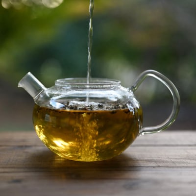 月のよもぎ茶 茶葉40g 糸島市 / - suu - [ADQ003]