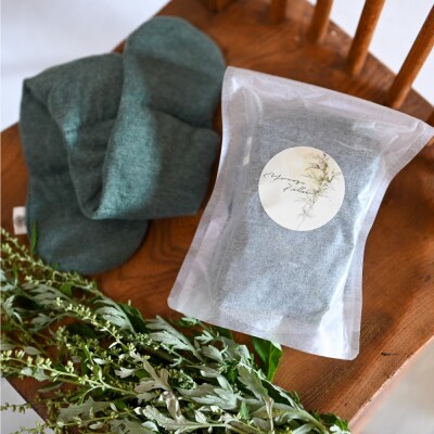 8種の植物の蒸気で温める よもぎピロー [ADQ010]