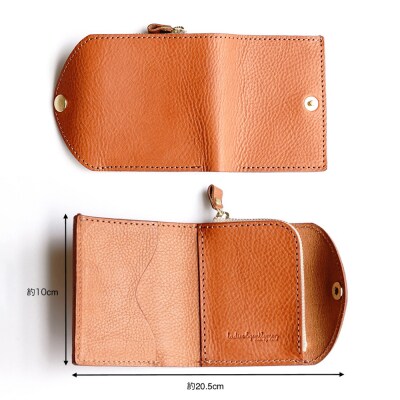 ホック留めのコンパクト財布 糸島市 / LADIES&GENTLEMEN [ADK075]