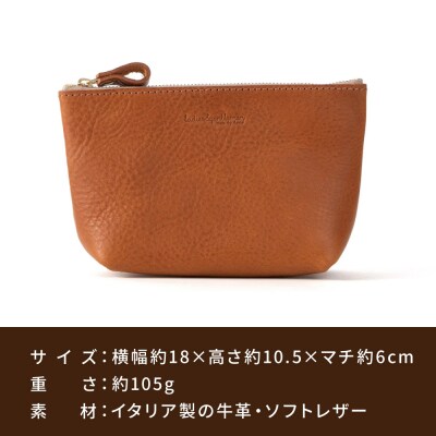 マチありのファスナーポーチ Msize / LADIES&GENTLEMEN [ADK078]