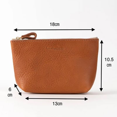 マチありのファスナーポーチ Msize / LADIES&GENTLEMEN [ADK078]