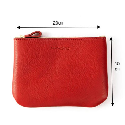 マチなしのファスナーポーチ Lsize  LADIES&GENTLEMEN [ADK081]