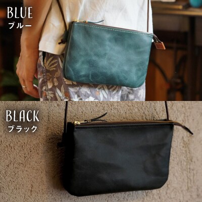 本革 3ポケット サコッシュ 糸島市 / BLESS [AAA034]