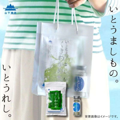 糸島の乾物 海藻 いとうましもの ( 手さげ袋 A) [ANA017]
