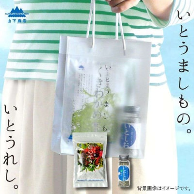 糸島の乾物 海藻 いとうましもの ( 手さげ袋 D) [ANA019]