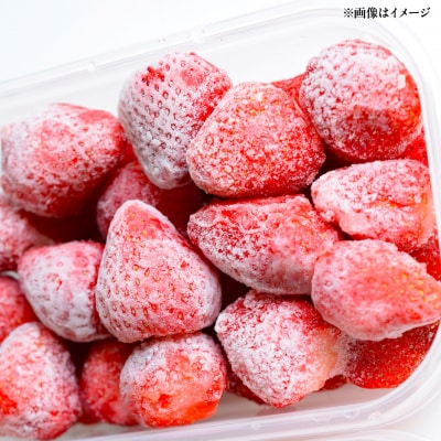 福岡県産 真空冷凍 あまおう いちご 約2kg  / 削りいちご 加工用 [AKQ011]