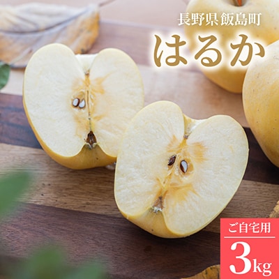 【桃沢晴香園】はるか(りんご)3kg