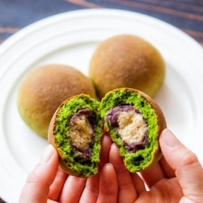 栗あんぱん抹茶15個入