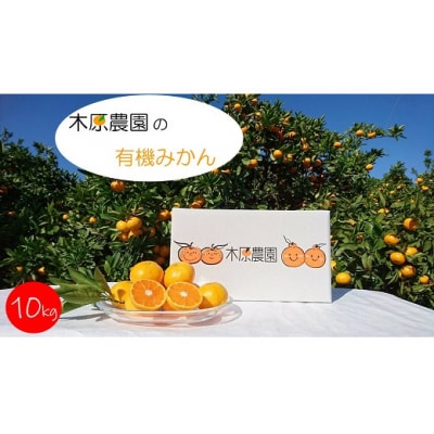 木原農園の有機みかん 10kg　NB16