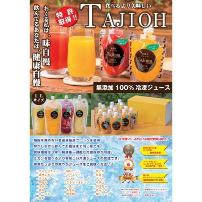 TAJIOH 冷凍ジュース12本セット　ZM1