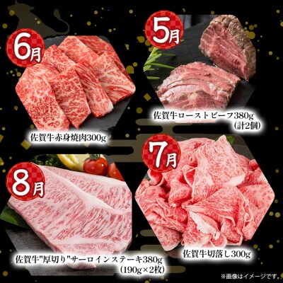 佐賀牛 バラエティ12回定期便 UB1