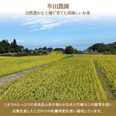 【令和7年新米先行受付】牟田農園の夢しずく 5kg×2袋 P115