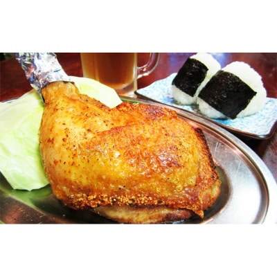 ふじむら骨付鶏 王道の若鶏2本セット　骨付き鳥 焼き鳥 チキンレッグ 骨付き肉[53700383]