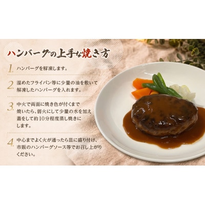 北海道 十勝牛 手ごね ハンバーグ 200g×22個 セット 牛100% 国産牛[53691152]