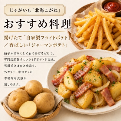 小笠原農園の有機野菜2種詰合せ北海こがね2kgリーキ1kg《R8秋出荷先行予約》[53691404]