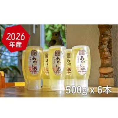 アカシア蜂蜜500g×6[53691109]