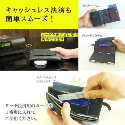 クラッチーノ ミニマム長財布(グリーン)【CZ051VC03】
