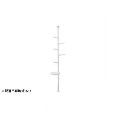 スタイル伸縮ポールラック　SSP-280　ホワイト アイリスオーヤマ [53750199]