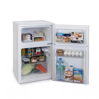 冷蔵庫90L IRSD-9B-W ホワイト 冷凍冷蔵庫 コンパクト ひとり暮らし[53750570]