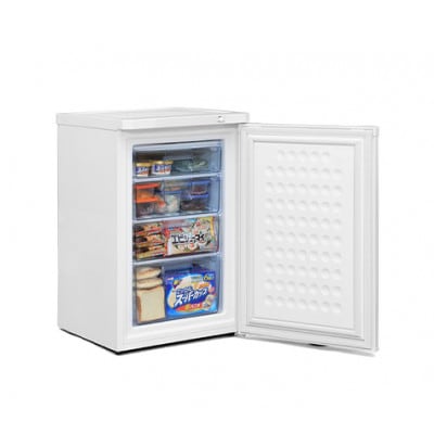 冷凍庫 小型 家庭用85L セカンド冷凍庫 スリム冷凍庫 IUSD-9B-W[53750584]