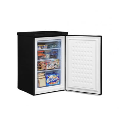 冷凍庫 小型 家庭用85L セカンド冷凍庫 スリム冷凍庫 IUSD-9B-B[53750585]