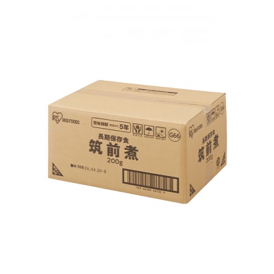 【防災】災対食パウチ筑前煮  200g×6袋 アイリスオーヤマ[53751178]