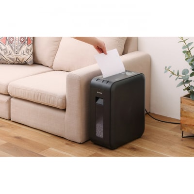 パーソナルシュレッダー マイクロクロスカット ブラック 12L P4HMSV-B[53751230]