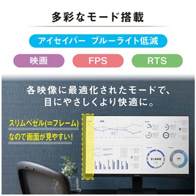 液晶ディスプレイ 27インチ アイリスオーヤマ 27V型[53752515]