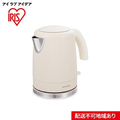 電気ケトル IKE-D1000-CW ホワイト[53751379]