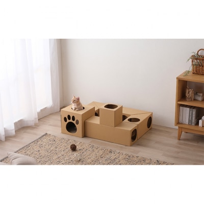 ねこねこトンネル フルセット P-NTFキャットウォーク 猫 猫用品アイリス[53751674]
