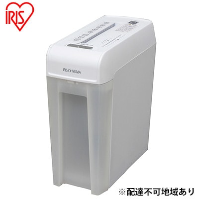 細密シュレッダー 個人情報 書類細断 10.8L P6HMCS ホワイトアイリス[53751750]