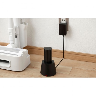 掃除機 バッテリー 充電器 SCD-190P用 KBC21625-Bブラック[53751936]