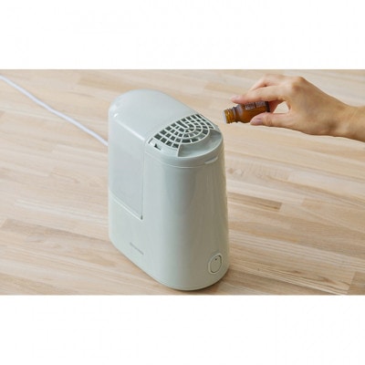 スチーム式加湿器 120ml AHM-H12B-G フォググリーン スチーム式[53752026]
