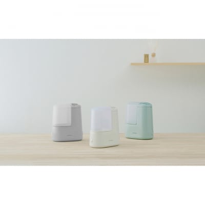 スチーム式加湿器 120ml AHM-H12B-G フォググリーン スチーム式[53752026]