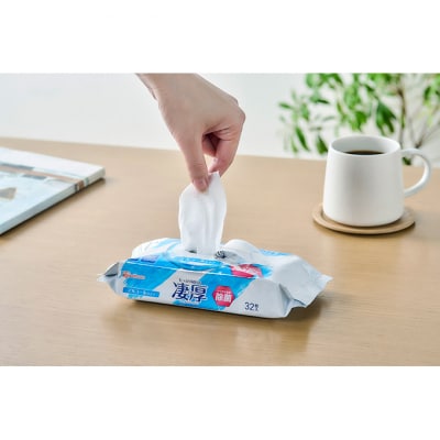 ウェットティッシュ 凄厚アイリスオーヤマ[53752276]
