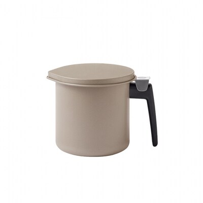 オイルポット カートリッジ付き 油こし器 油ポット グレー アイリスオーヤマ[53752388]