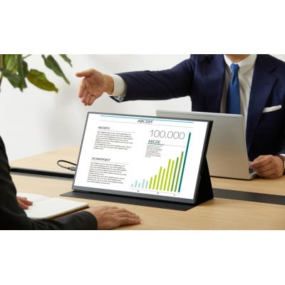 ポータブルモニター 18.5inch  ブラック アイリスオーヤマ[53752818]