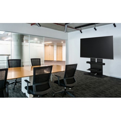 スタンドテレビ台 ブラックオーク  ハイタイプ アイリス65型65インチ75型[53752824]