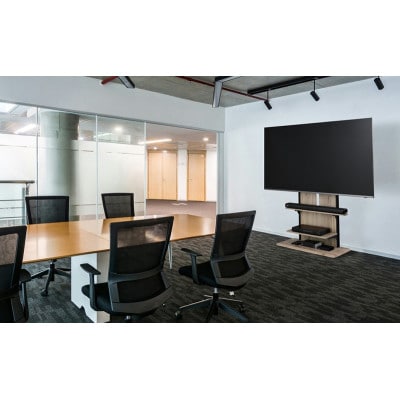 スタンドテレビ台ライトナチュラル  ハイタイプ  アイリス65型65インチ75型[53752825]