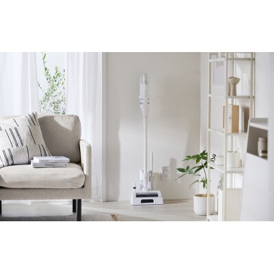 掃除機充電式サイクロンスティッククリーナー ナチュラルホワイト アイリスオーヤマ[53752828]