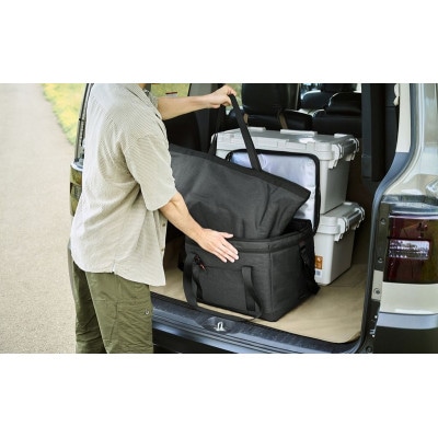 HUGEL エアロゲルソフトクーラーボックス チャコールグレー 40L アイリス[53752848]