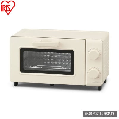 オーブントースター(2枚焼き) アイボリー アイリスオーヤマ[53752856]