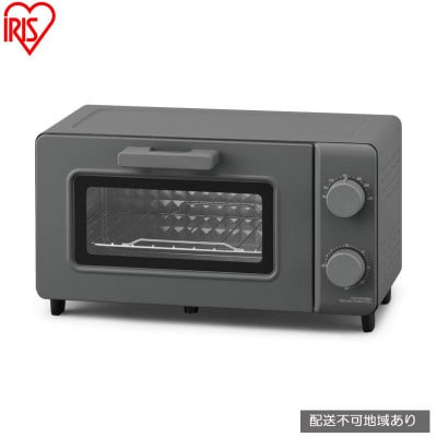 オーブントースター(2枚焼き)  ウォームグレー　アイリスオーヤマ[53752857]