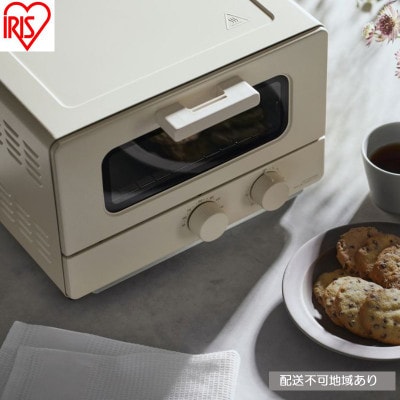 オーブントースター(4枚焼き)  アイボリー アイリスオーヤマ[53752858]