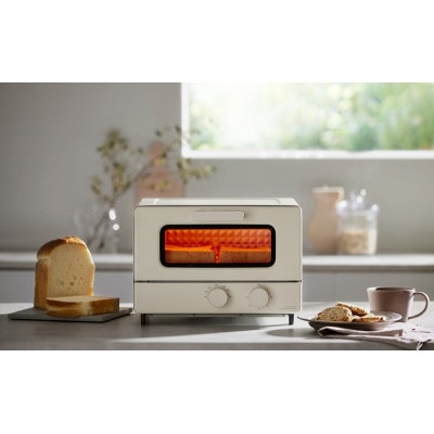 オーブントースター(4枚焼き)  アイボリー アイリスオーヤマ[53752858]
