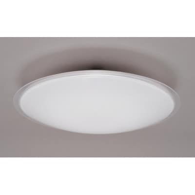 照明LEDシーリングライト6畳調光 クリアフレーム アイリスオーヤマ　リモコン付[53752861]