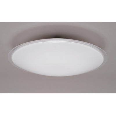 照明LEDシーリングライト8畳調色クリアフレーム  アイリスオーヤマ　リモコン付[53752863]